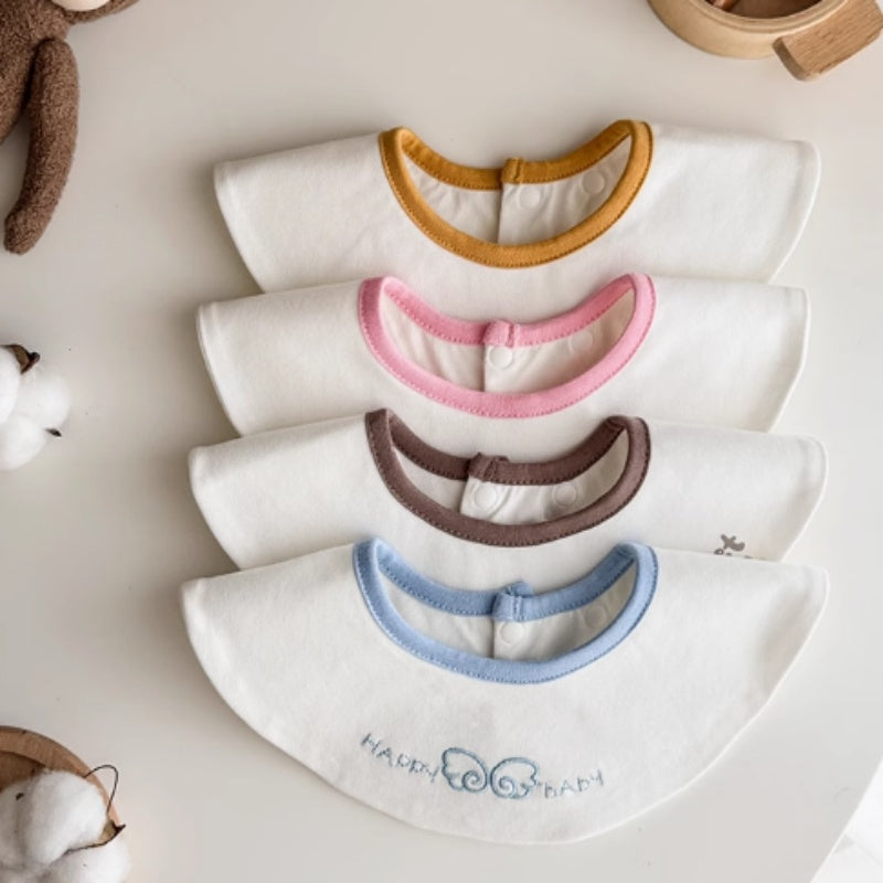 Small-month Baby Waterproof Milk Spilt Small Bibs