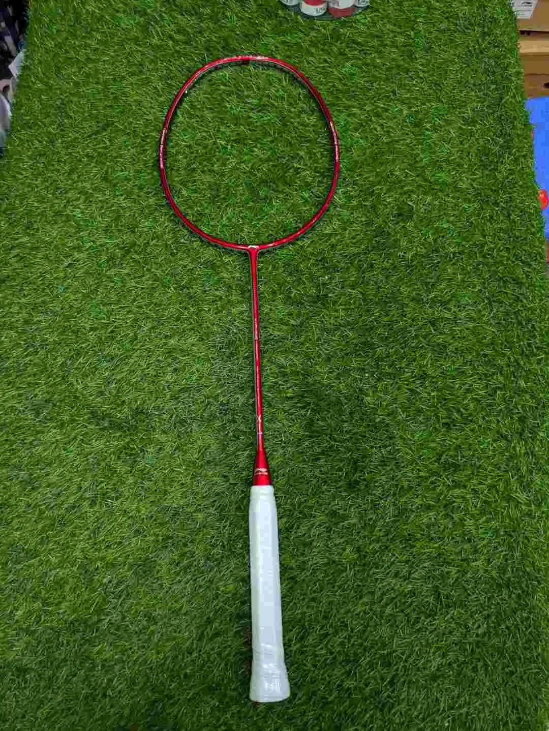 Li-Ning Xi-Phos X1 -Red Badminton Racket With Strin
