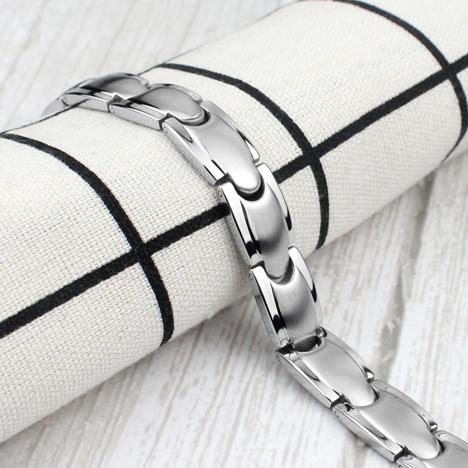 Magnet Bracelet Korean Fashion Titanium Steel Couple Bracelet