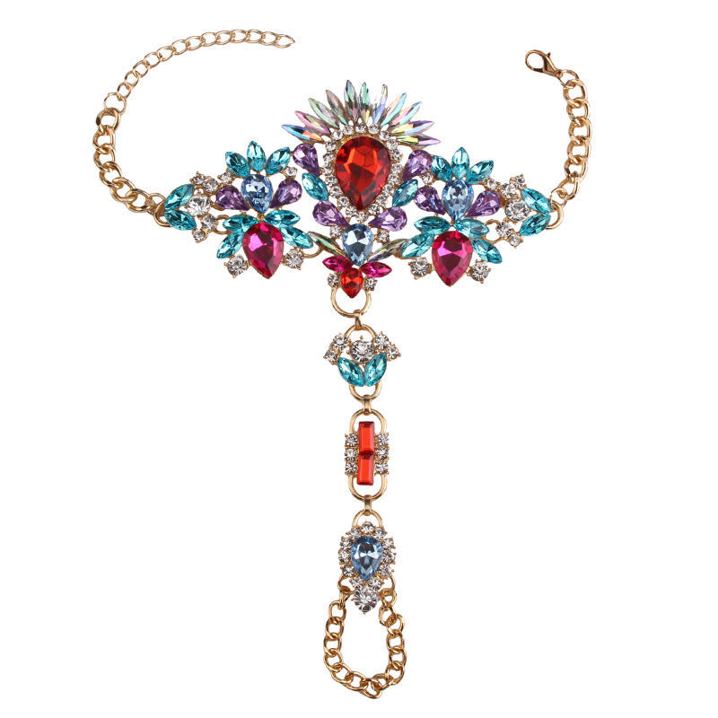 Fashion Crystal Atmosphere Anklet