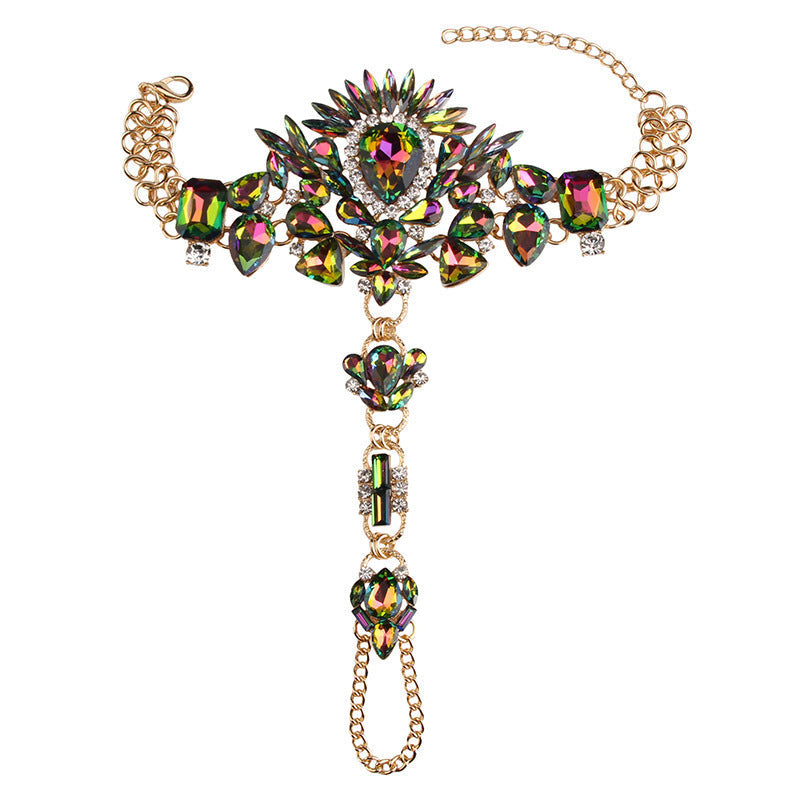 Fashion Crystal Atmosphere Anklet