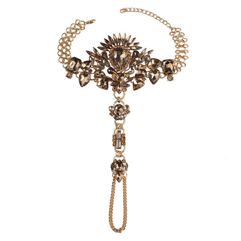 Fashion Crystal Atmosphere Anklet