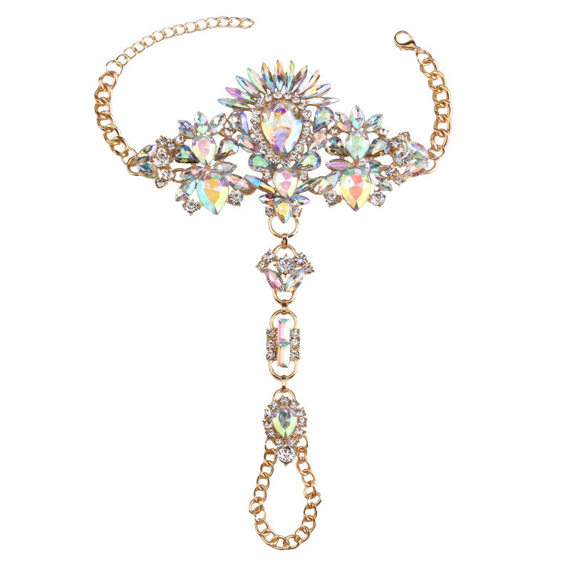 Fashion Crystal Atmosphere Anklet