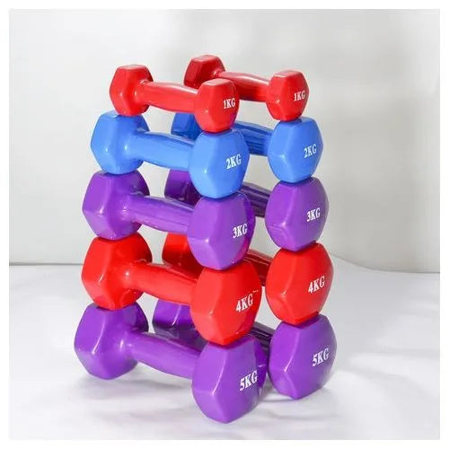 Vinyl dumbbell 1Kg/2Kg/3Kg/4Kg/5Kg