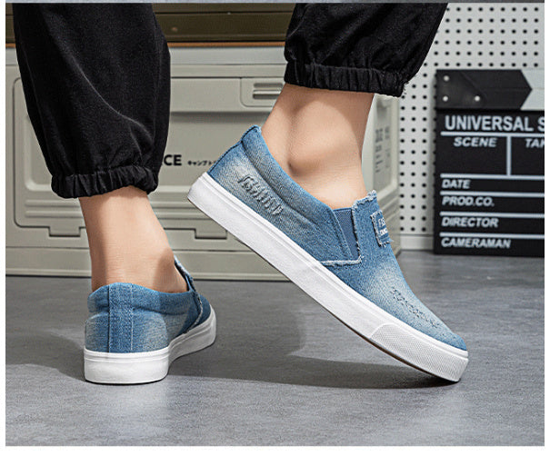 Slip-on Canvas Shoes Breathable Work