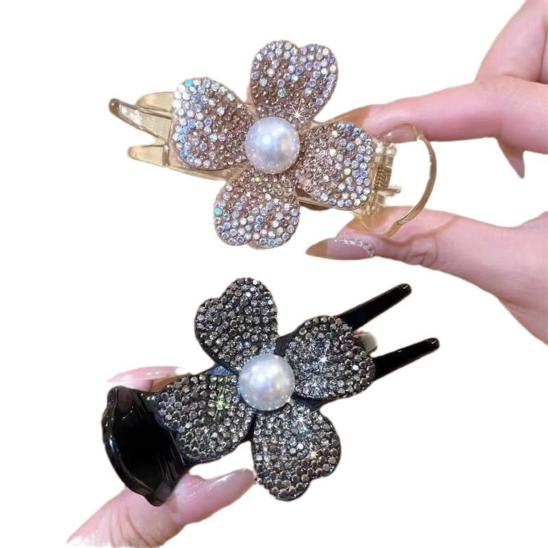 Temperament Entry Lux Bun Small Jaw Clip Advanced Sense