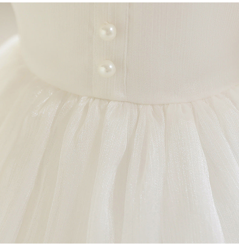 Princess Performance Dress Children Full-year Dress