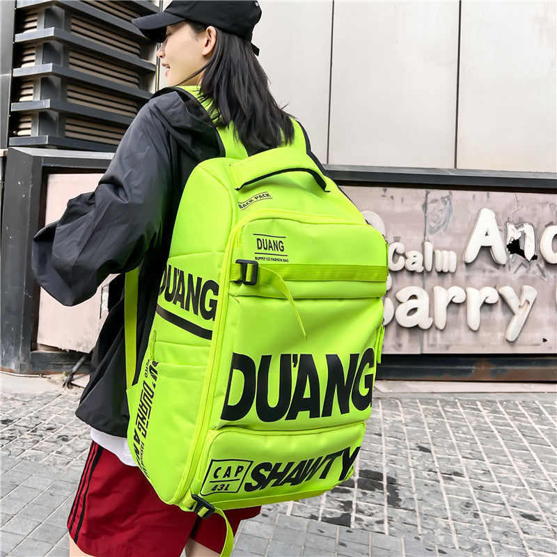 Travel Bag Men's Large Capacity Travel Backpack Men's Backpack Hand-held Luggage Bag Multi-functional Schoolbag