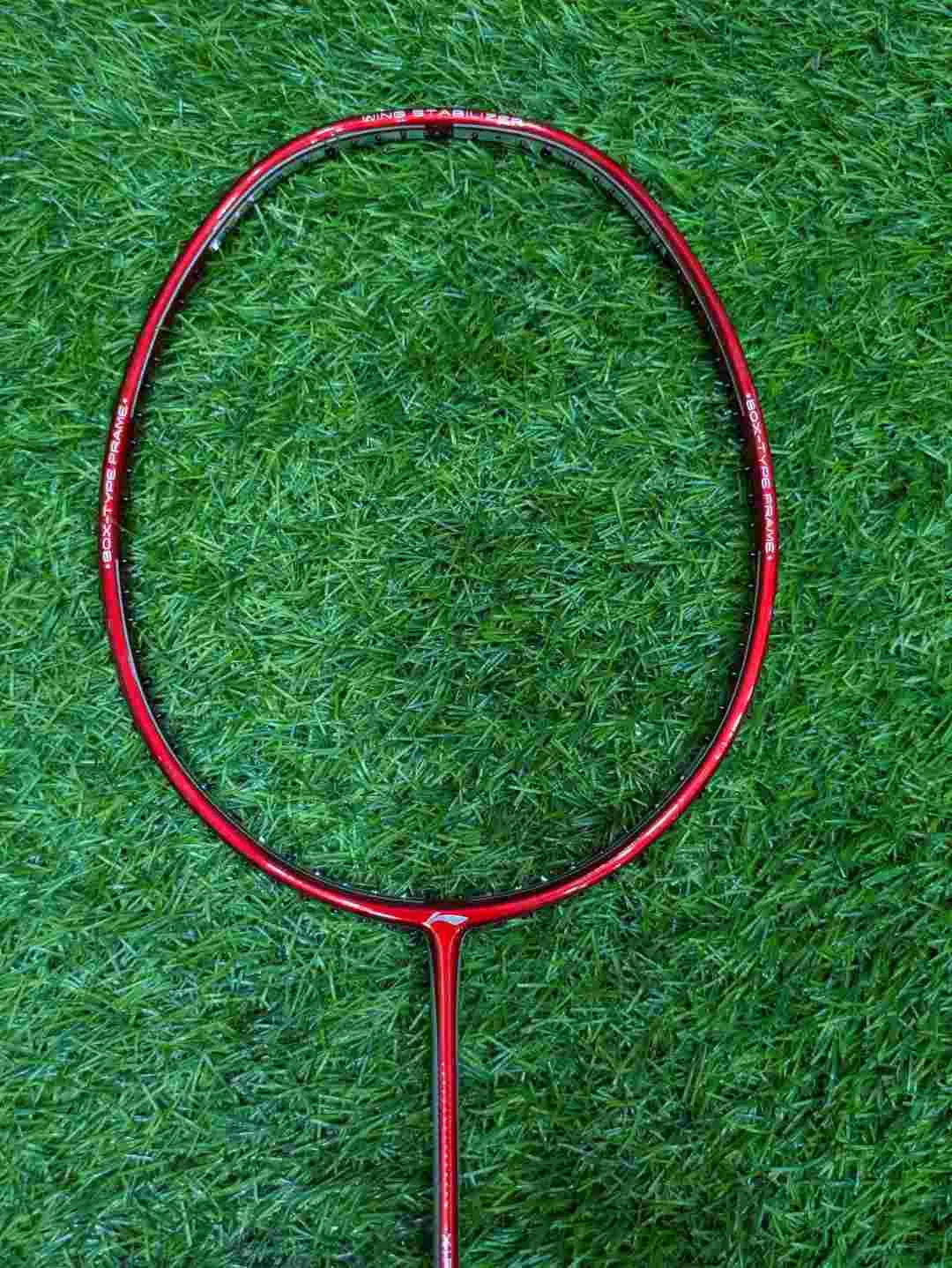 Li-Ning Xi-Phos X1 -Red Badminton Racket With Strin