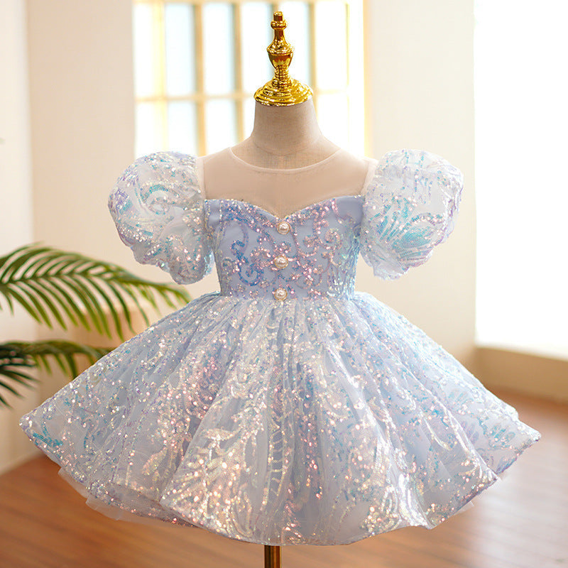 Children's Sequined Princess Costume Tutu Skirt (Available)
