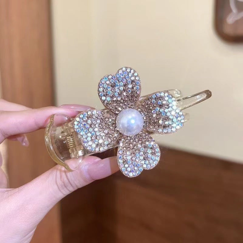 Temperament Entry Lux Bun Small Jaw Clip Advanced Sense