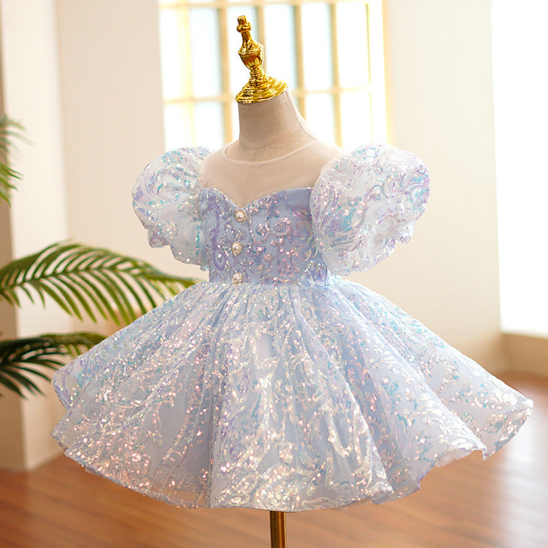 Children's Sequined Princess Costume Tutu Skirt (Available)