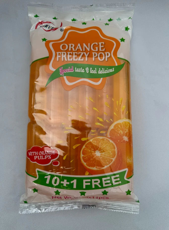 Mango Popsicle Orange Flavored Popsicle Jelly Stick