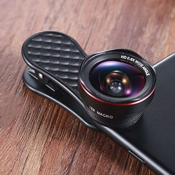 Mobile phone lens wide-angle lens + macro lens external camera lens mobile phone mobile phone