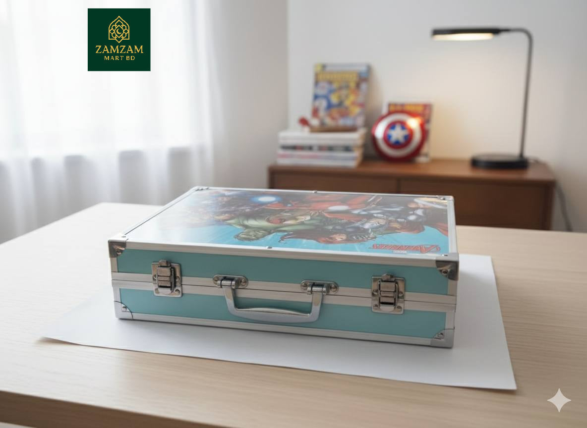 Aapeshwar 145 Pcs Color, Art, Craft & Painting Suitcase kit