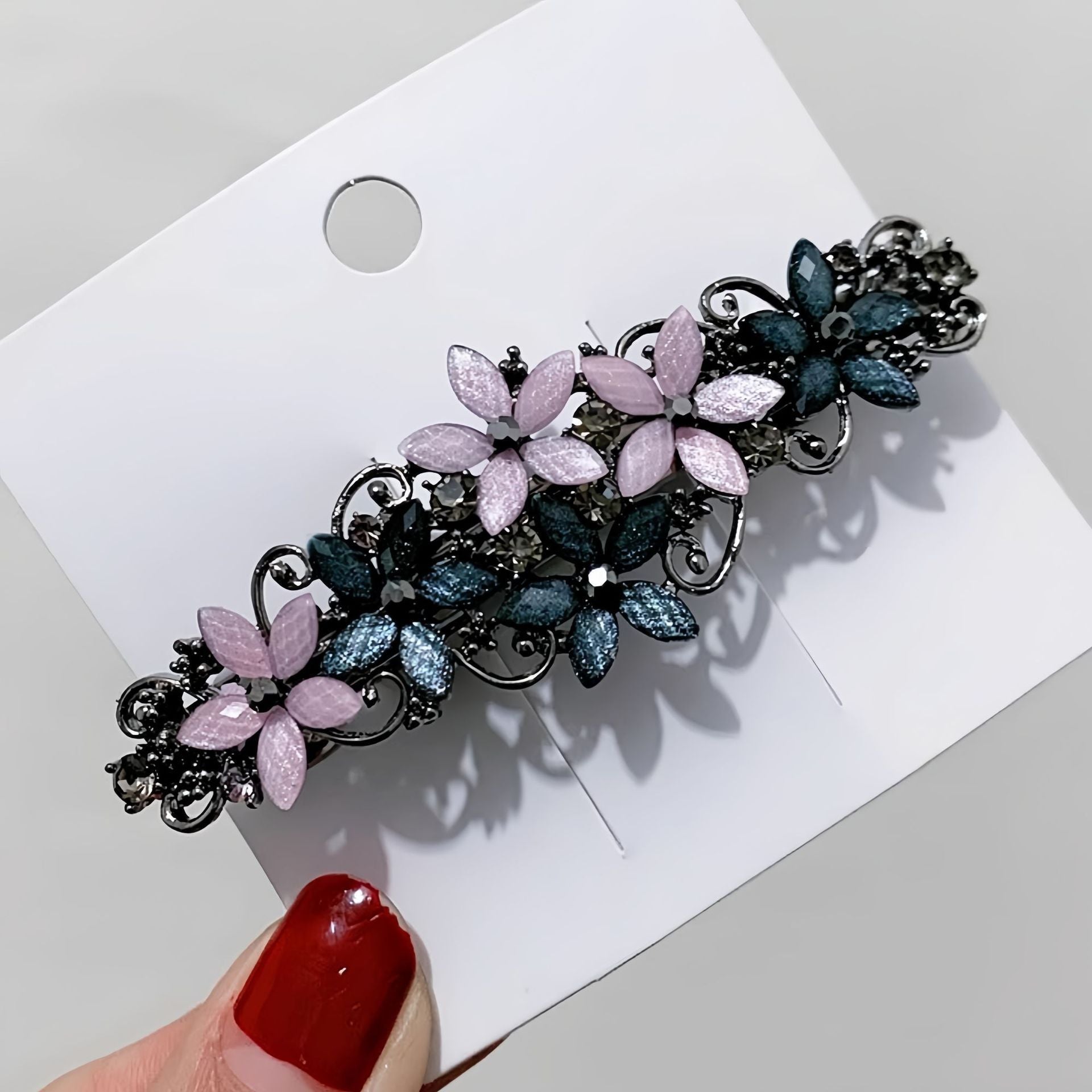 Alloy Barrettes Korean Hair Accessories Ponytail Clip Headdress
