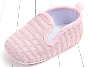 baby shoes boys newborn infant shoes prewalkers girls crib shoes autumn 0-18M slip on navy pink yellow blue SandQ baby