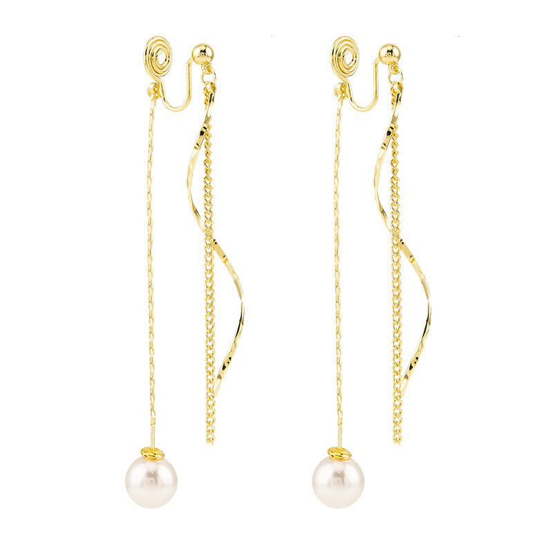 Temperament Mosquito Coil Non-piercing Ear Clip Women