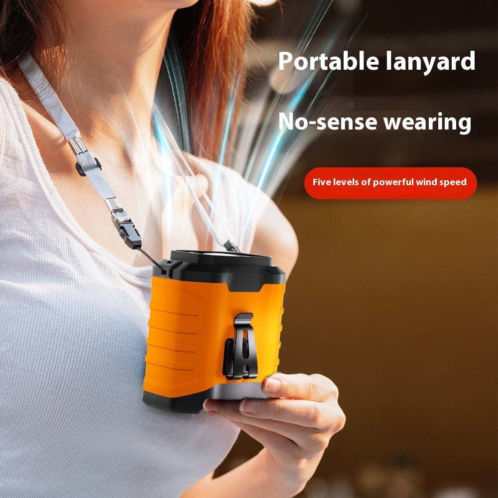 Fashion Portable Clip Waist Rechargeable Fan