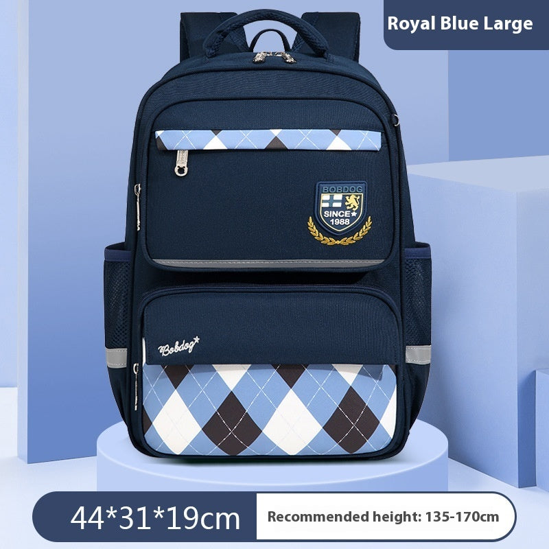 Boys Burden Relief Spine Protection Children's Schoolbag