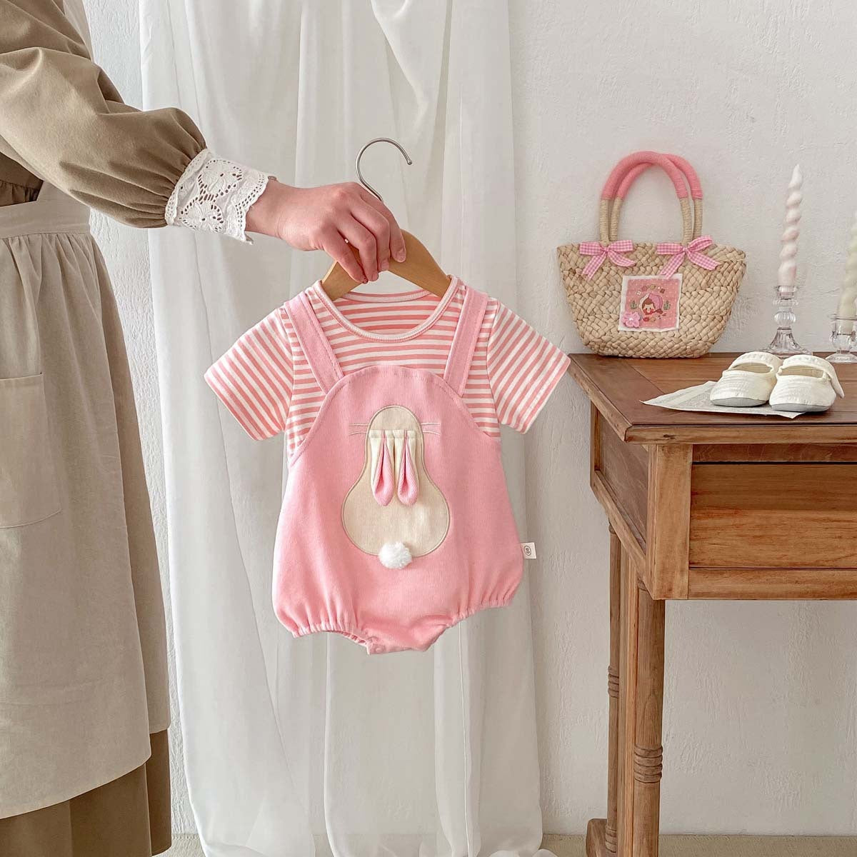 Baby Jumpsuit Fake Two Pieces Onesie