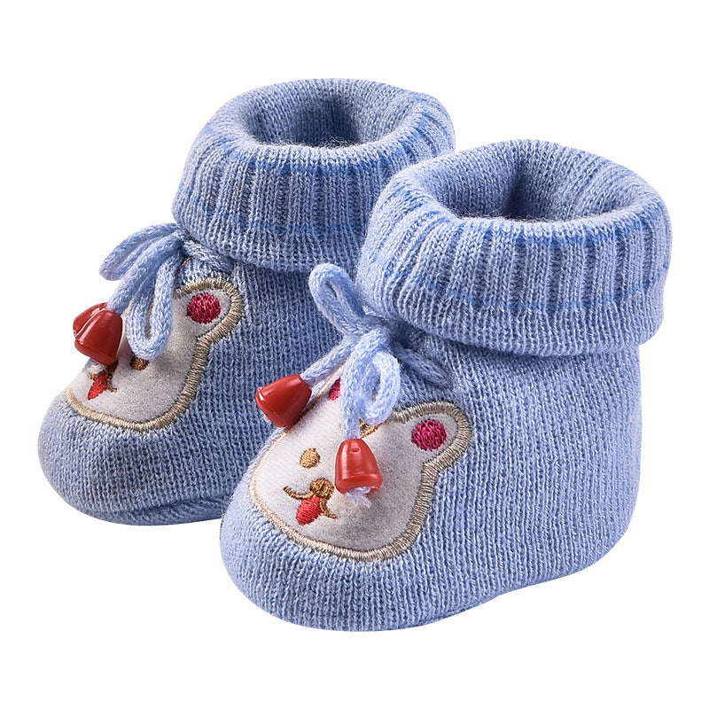 Fashion Newborn Cartoon Warm Baby Shoes