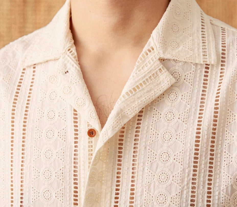 Cotton Long-sleeved Shirt Fashion Shirt