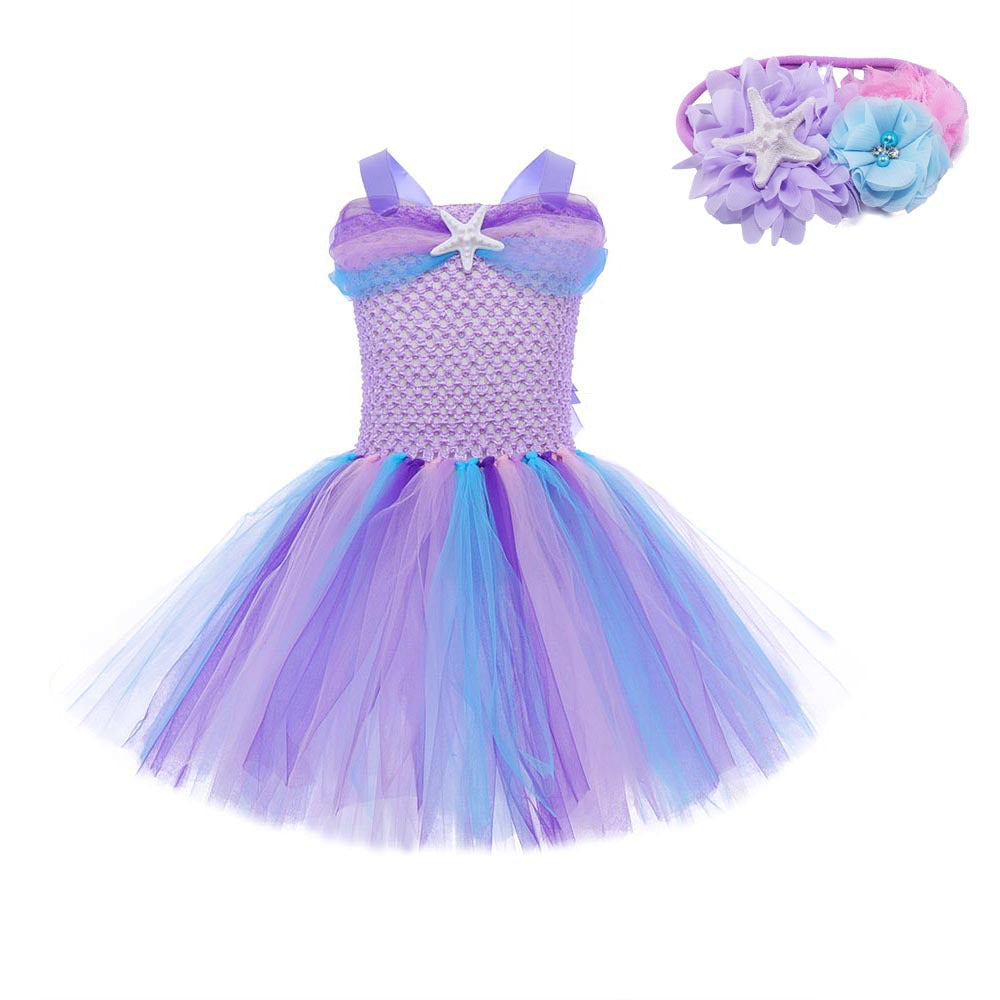 Mermaid Princess Dress Dance Costume