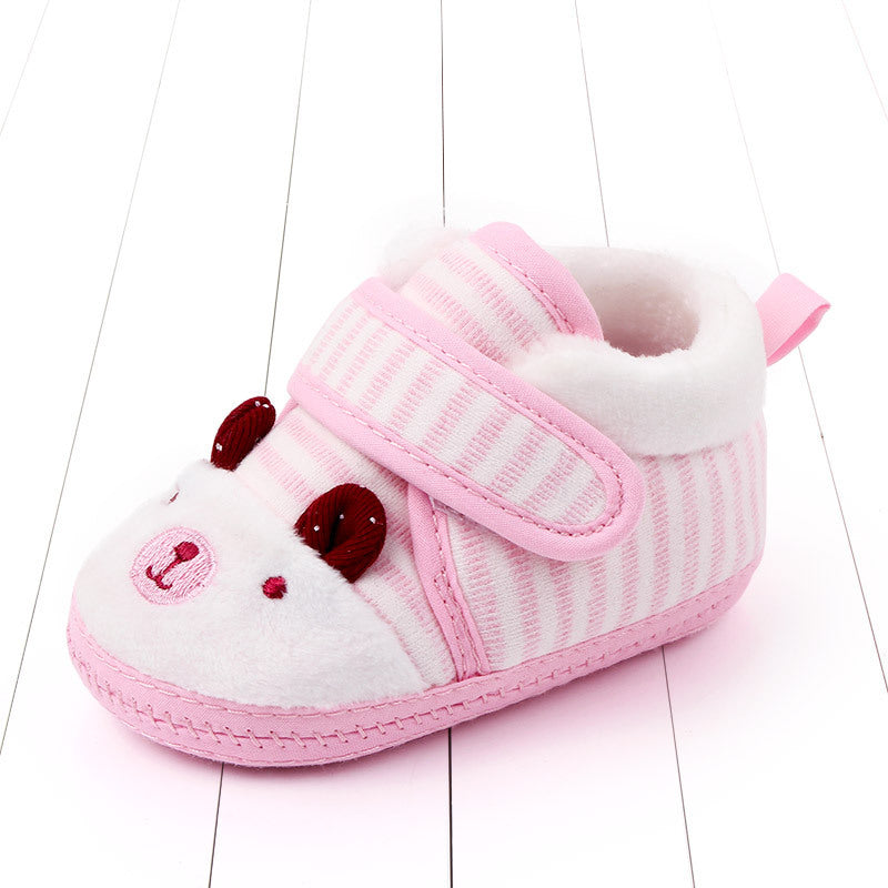 Newborn cotton baby shoes with soft soles
