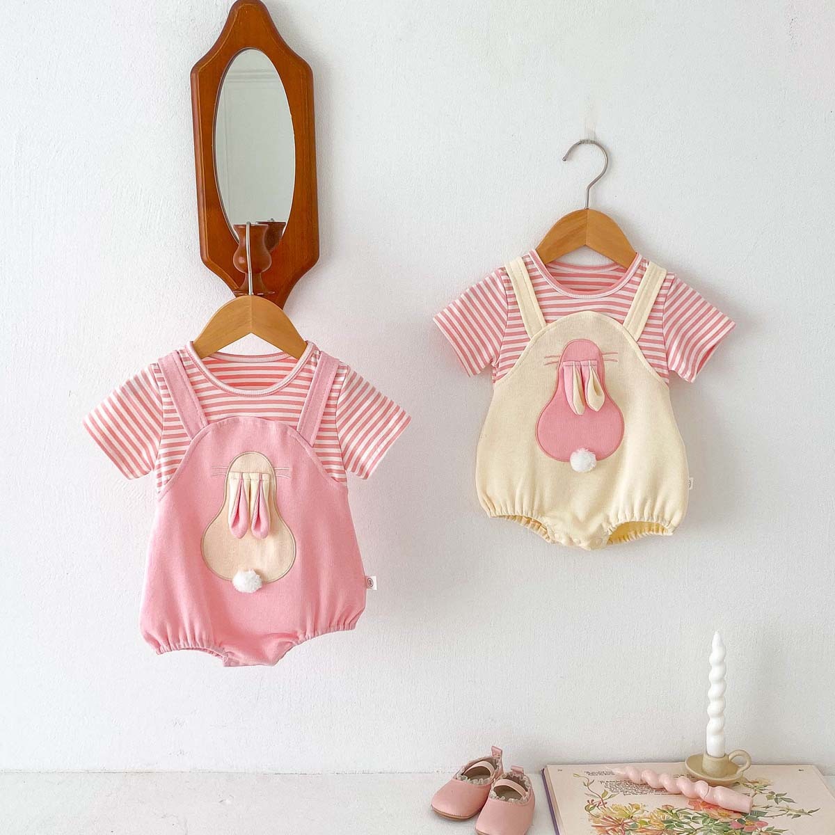 Baby Jumpsuit Fake Two Pieces Onesie