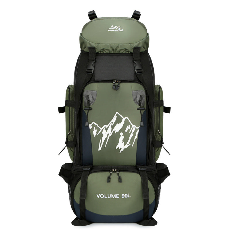 New Outdoor Mountaineering Bag Large Capacity Lightweight Waterproof Professional Hiking Camping Backpack