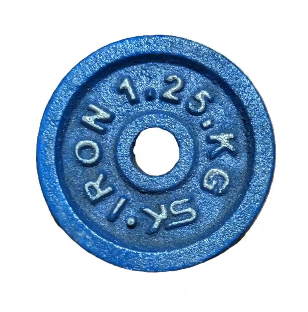 Blue Dumbbell Plate 1.25kg-10kg