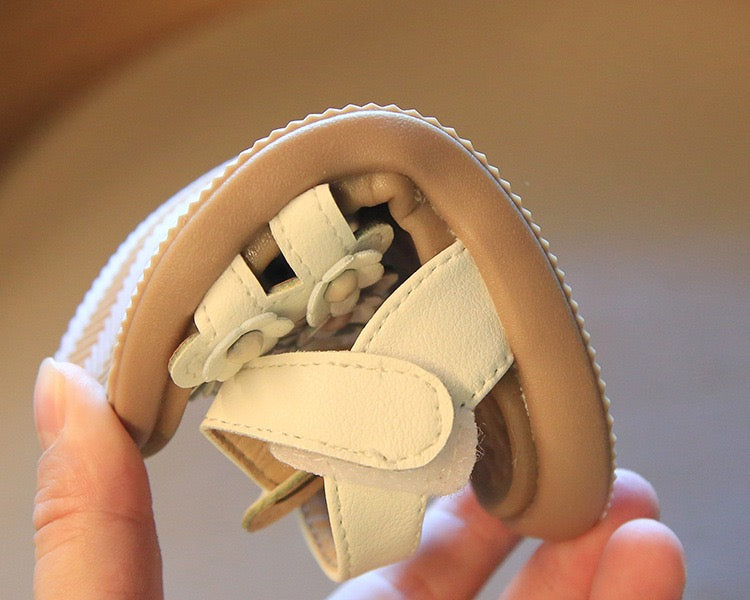 Trend Summer New Children Beach Shoes Soft Sole Cute Flowers Sandals Shoes Kids Gladiator Sandals