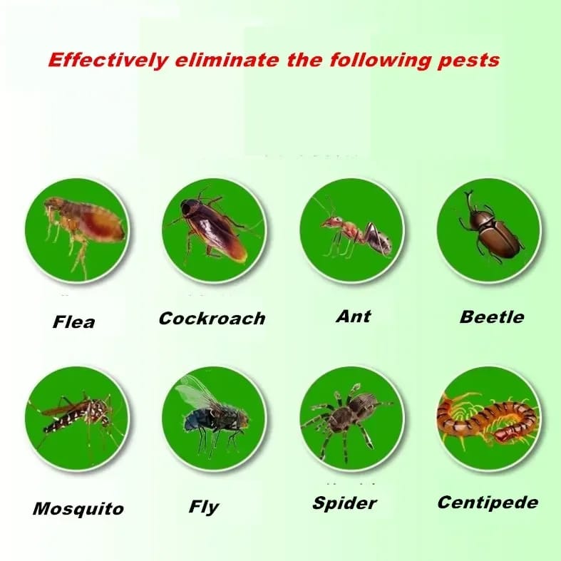 6pcs Insect Control Magical Smog For All Kids Of Insects (Available)