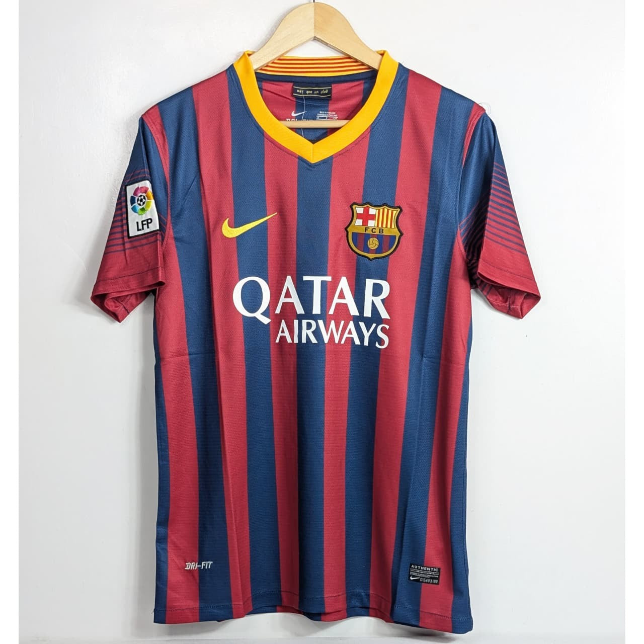 Barcelona 2013/14 Home Kit Retro Half