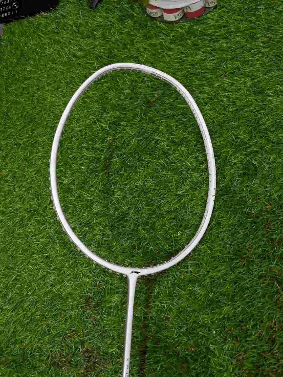 Li-Ning Xi-Phos X1 (White) Badminton Racket With String