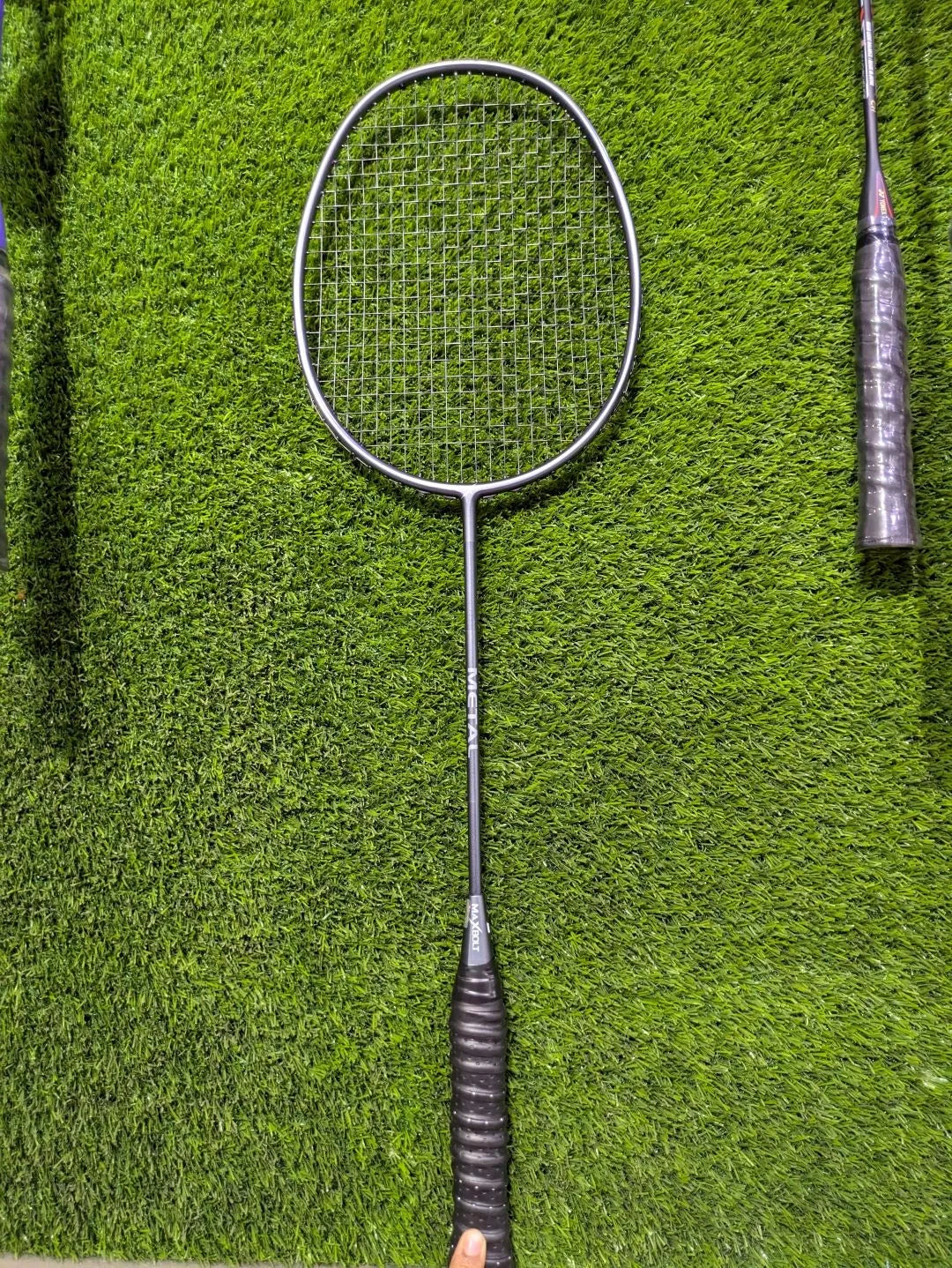 Maxbolt Metal Badminton Racket with String