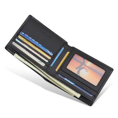 SHORT SIMPLE MEN'S WALLET