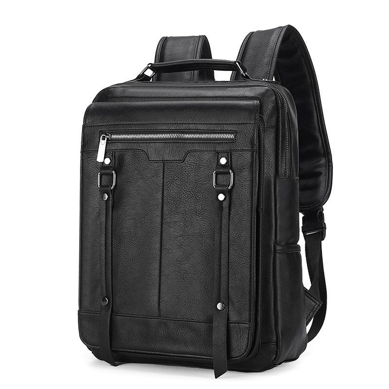 Men's Casual Backpack High School Junior High School Student Schoolbag Simple