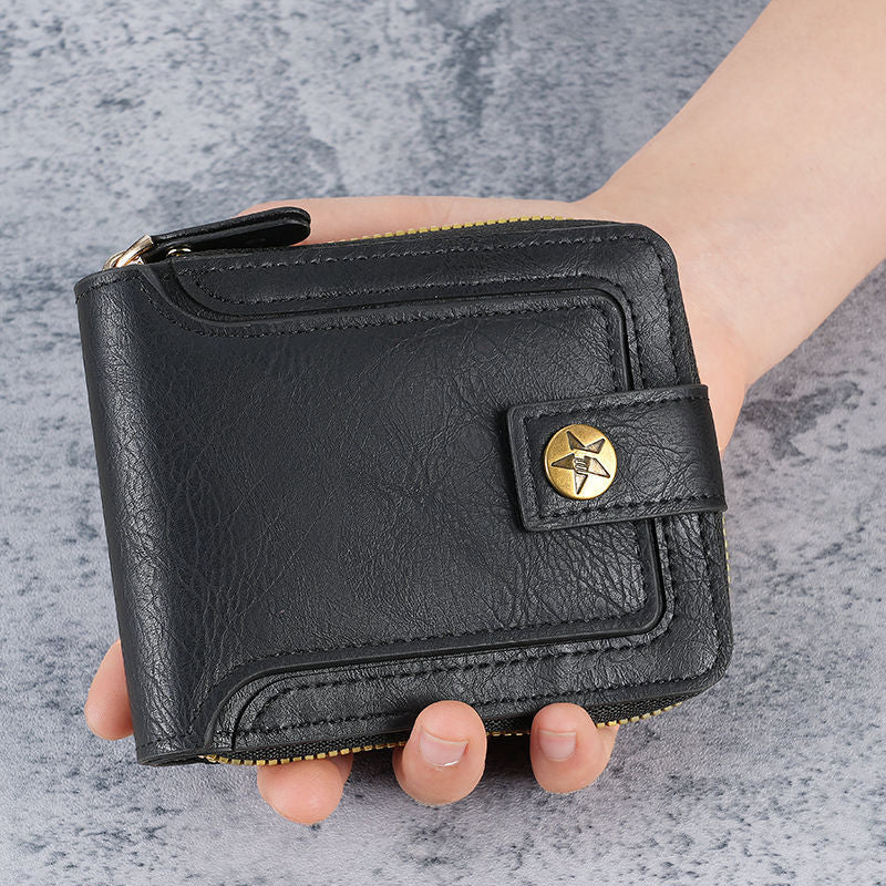 RETRO MEN'S SHORT WALLET