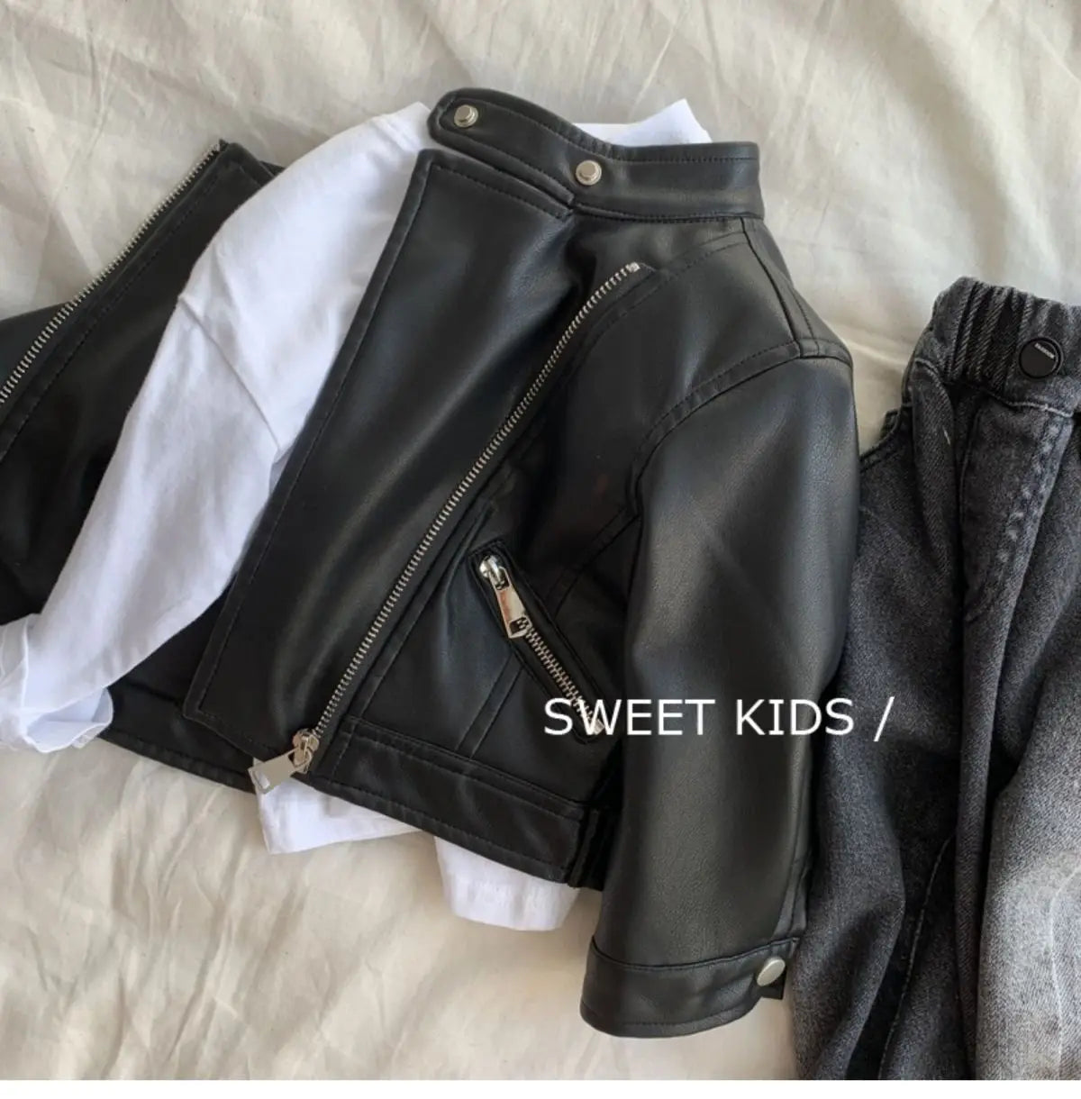 Spring Autumn Boys Leather Jackets For 1-6 Years New Classics Handsome Baby Boy Pu Outerwear Kids Clothing Zipper Fly Coats