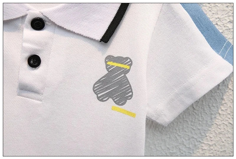 New Summer Baby Clothes For Boys Casual Cartoon T-Shirt Shorts 2Pcs/Set Toddler Costume Kids Children Outfits Infant Tracksuits