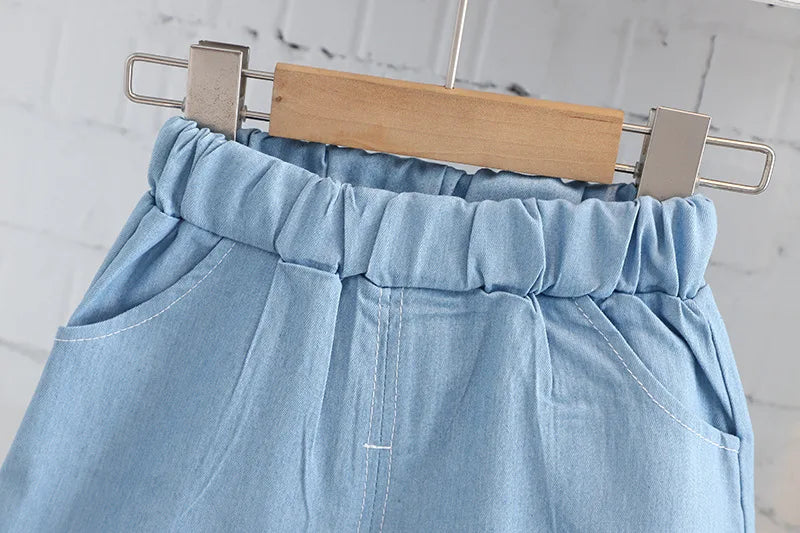 Boys Summer Children Vest Set New Boys Clothes Baby Cartoon Bear Sleeveless T-shirts Shorts 2pcs Casual Sport Sets