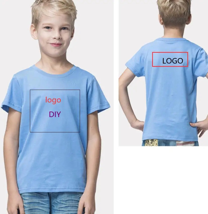 The New Summer Boys' Short-sleeved T-shirt Is A Trendy Trend in Children's Summer Wear Boys Clothes Kids Clothes