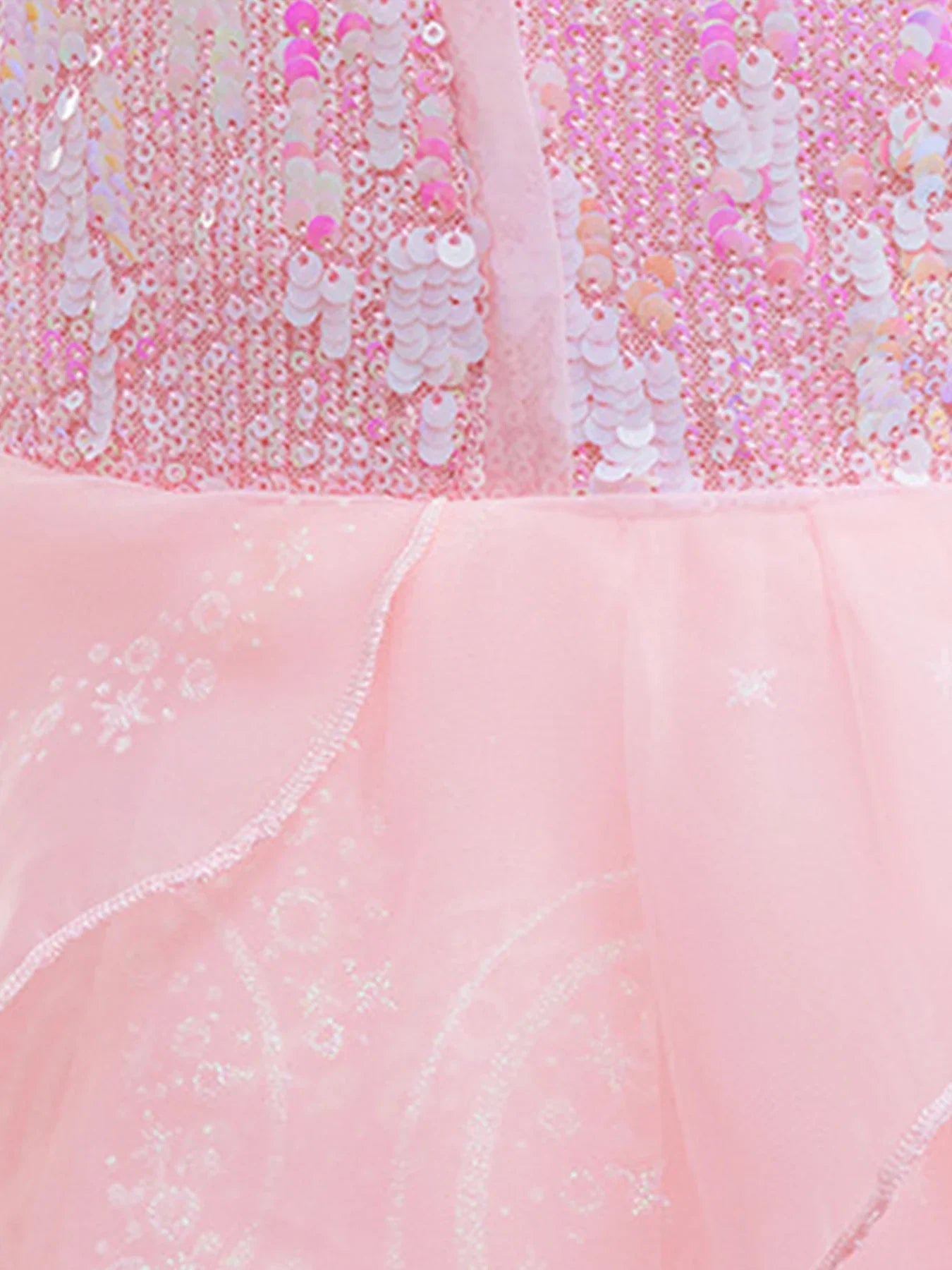 Festive Dress For Girl Fancy Pink Princess Dress Elegant Puffy Girls Wedding Bridesmaid Pageant Party Dress Birthday Ball Gown