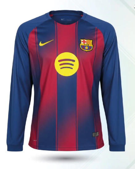 Barcelona 25-26 Home Fan Kit Full Sleeve