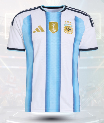 Argentina 2026 World Cup Home Kit Player Version Half