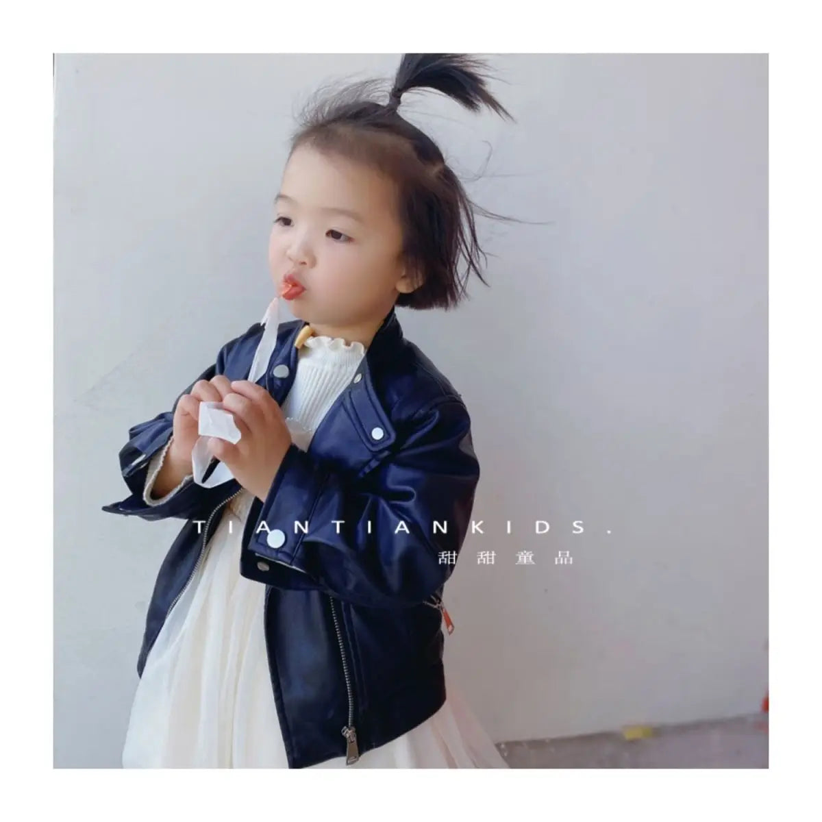 Spring Autumn Boys Leather Jackets For 1-6 Years New Classics Handsome Baby Boy Pu Outerwear Kids Clothing Zipper Fly Coats