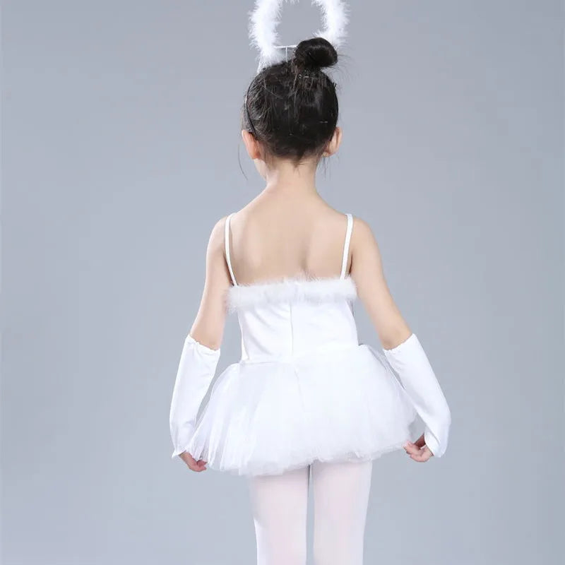 Summer Party Girls Dresses Kids Clothes Vestidos Princess Outfit Girl Dress Tutu Stage Ballet Leotards Dance Costumes Ballerine