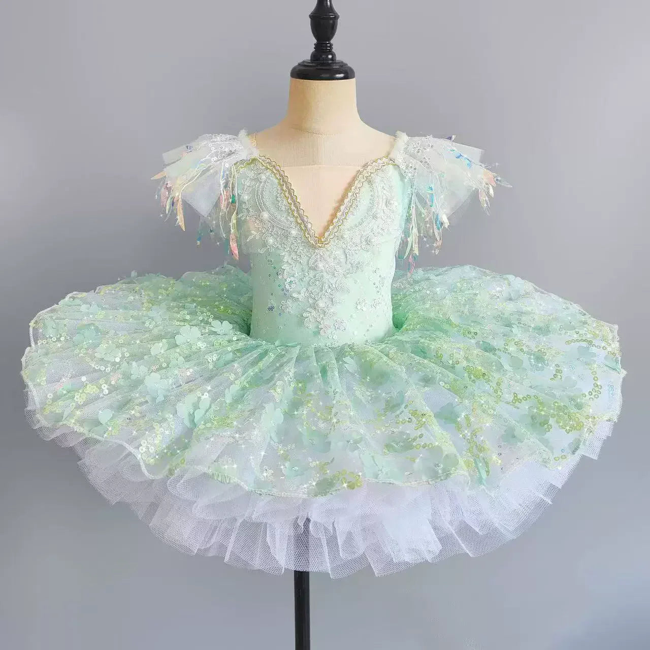Summer Party Girls Dresses Kids Clothes Vestidos Princess Outfit Girl Dress Tutu Stage Ballet Leotards Dance Costumes Ballerine